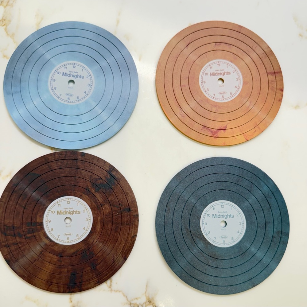 Taylor Swift Official Midnights Coasters